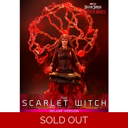 Hot Toys - Doctor Strange in the Multiverse of Madness - 1/6th scale The Scarlet Witch Collectible Figure (Deluxe Version)